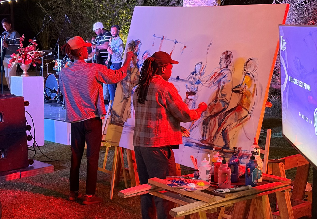 NAMPOA members pledged for the Energy artwork for the office, in support of local talent.
